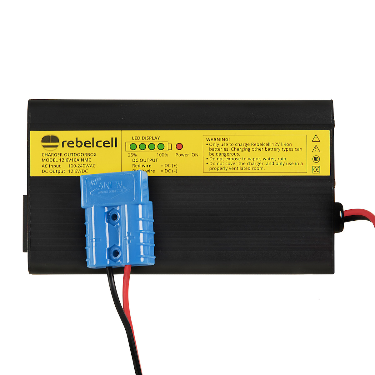 Rebelcell 12 6V 10A Ladegerät für Outdoorbox AV Yak Dealer Hobie